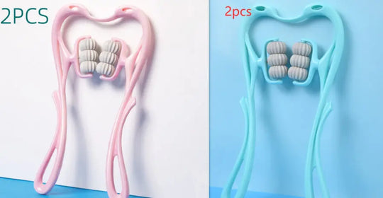 Multifunctional Manual Six-wheel Neck Massager Massage Relieve Roller Massage Tool - Unique Unique Unique Multifunctional Manual Six-wheel Neck Massager Massage Relieve Roller Massage Tool