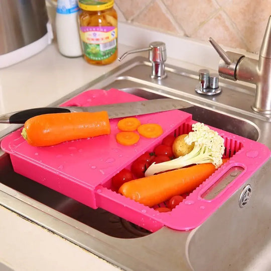 Multifunction Kitchen Chopping Blocks Sinks Drain Basket Cutting Board Vegetable Meat Tools Kitchen Accessories Chopping Board - Unique Unique Unique Multifunction Kitchen Chopping Blocks Sinks Drain Basket Cutting Board Vegetable Meat Tools Kitchen Accessories Chopping Board