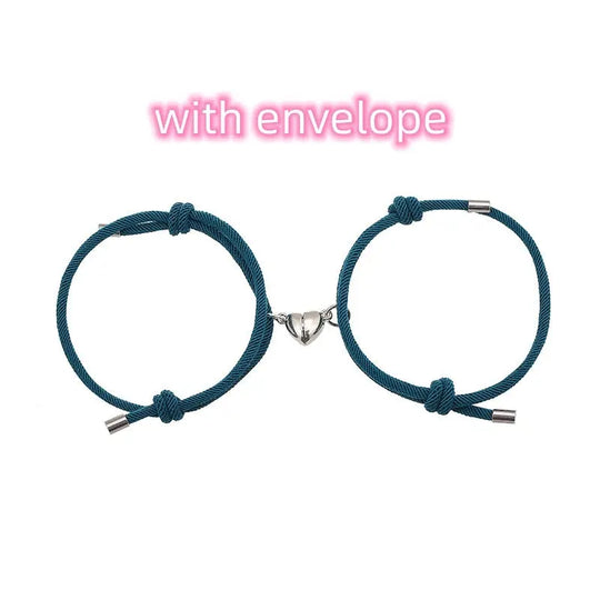 Simple Nylon Love Magnetic Bracelet - Unique Unique Unique Simple Nylon Love Magnetic Bracelet
