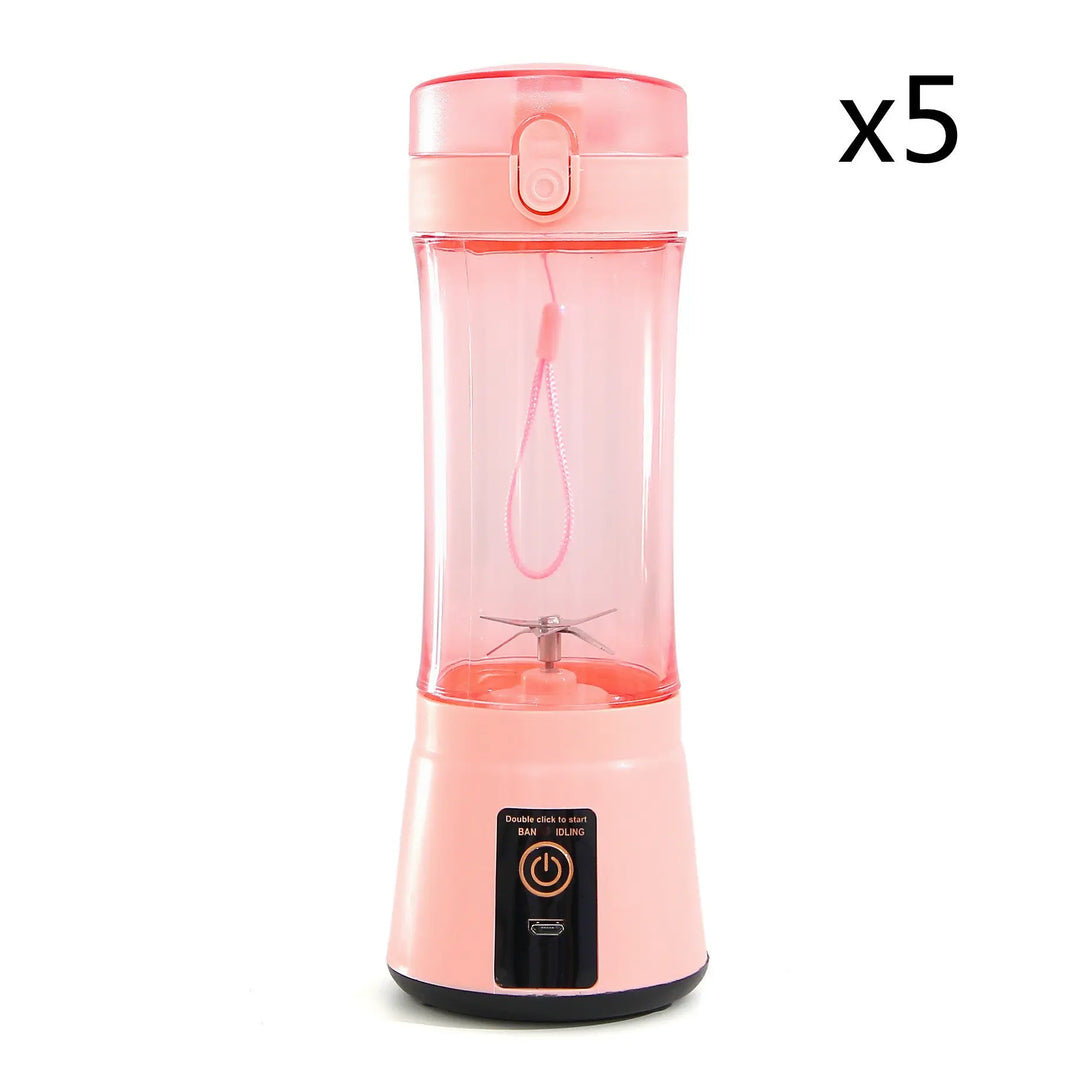 Portable Electric Fruit Juicer Wireless USB Rechargeable Mini Mixer Multifunction Summer Smoothie Blender Machine Kitchen Supplies Unique