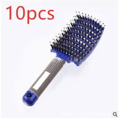 Hairbrush Anti Klit Brushy Haarborstel Women Detangler Hair Brush Bristle Nylon Scalp Massage  Teaser Hair Brush Comb Unique