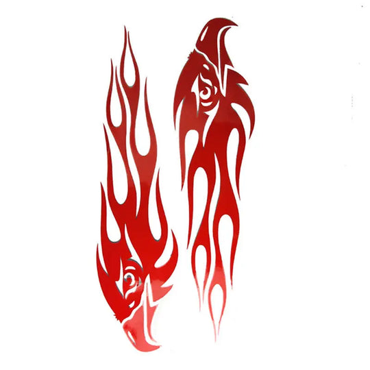 Car And Motorcycle Reflective Stickers Paired With Eagle Flame Car - Unique Unique Unique Car And Motorcycle Reflective Stickers Paired With Eagle Flame Car