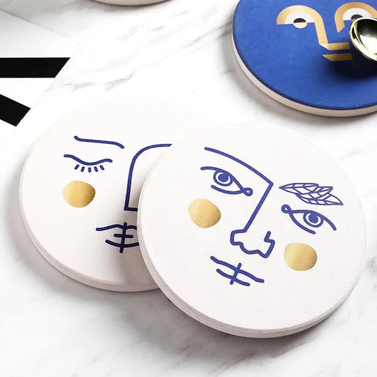 Ceramic cup mat custom insulation round products - Unique Unique Unique Ceramic cup mat custom insulation round products