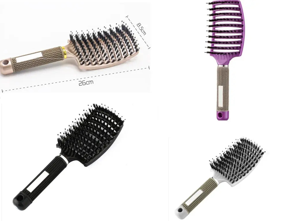 Hairbrush Anti Klit Brushy Haarborstel Women Detangler Hair Brush Bristle Nylon Scalp Massage Teaser Hair Brush Comb - Unique Unique Unique Hairbrush Anti Klit Brushy Haarborstel Women Detangler Hair Brush Bristle Nylon Scalp Massage Teaser Hair Brush Comb
