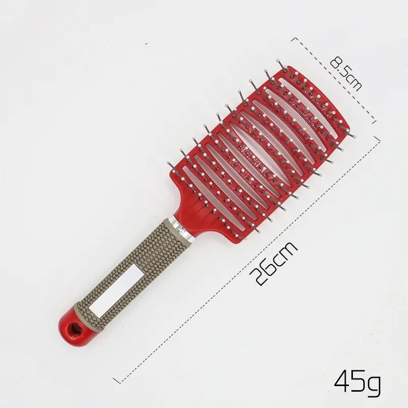 Hairbrush Anti Klit Brushy Haarborstel Women Detangler Hair Brush Bristle Nylon Scalp Massage  Teaser Hair Brush Comb Unique