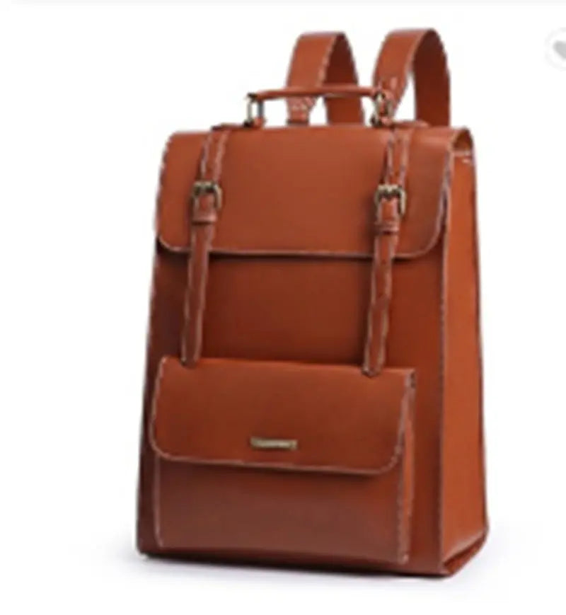 Vintage cowhide backpack - Unique Unique Unique Vintage cowhide backpack