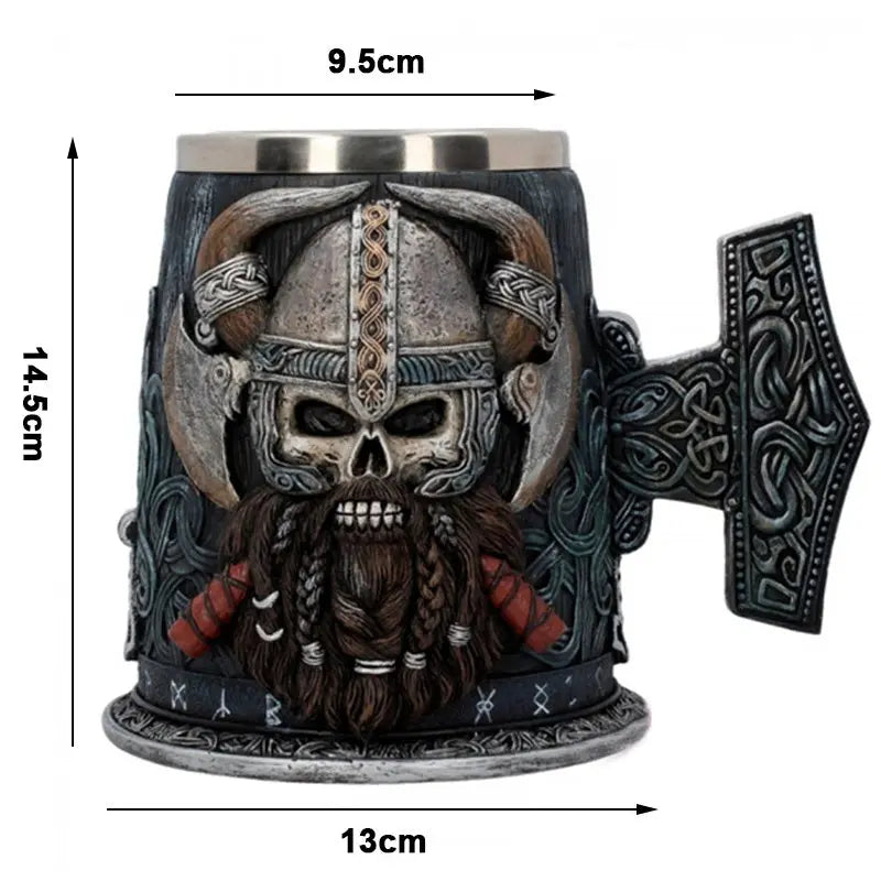 Viking Pirate Beer Mug - Unique Unique Unique Viking Pirate Beer Mug