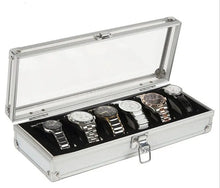 Aluminum 6 watches boxes, table boxes, jewelry box jewelry box collection bin - Unique Unique Unique Aluminum 6 watches boxes, table boxes, jewelry box jewelry box collection bin