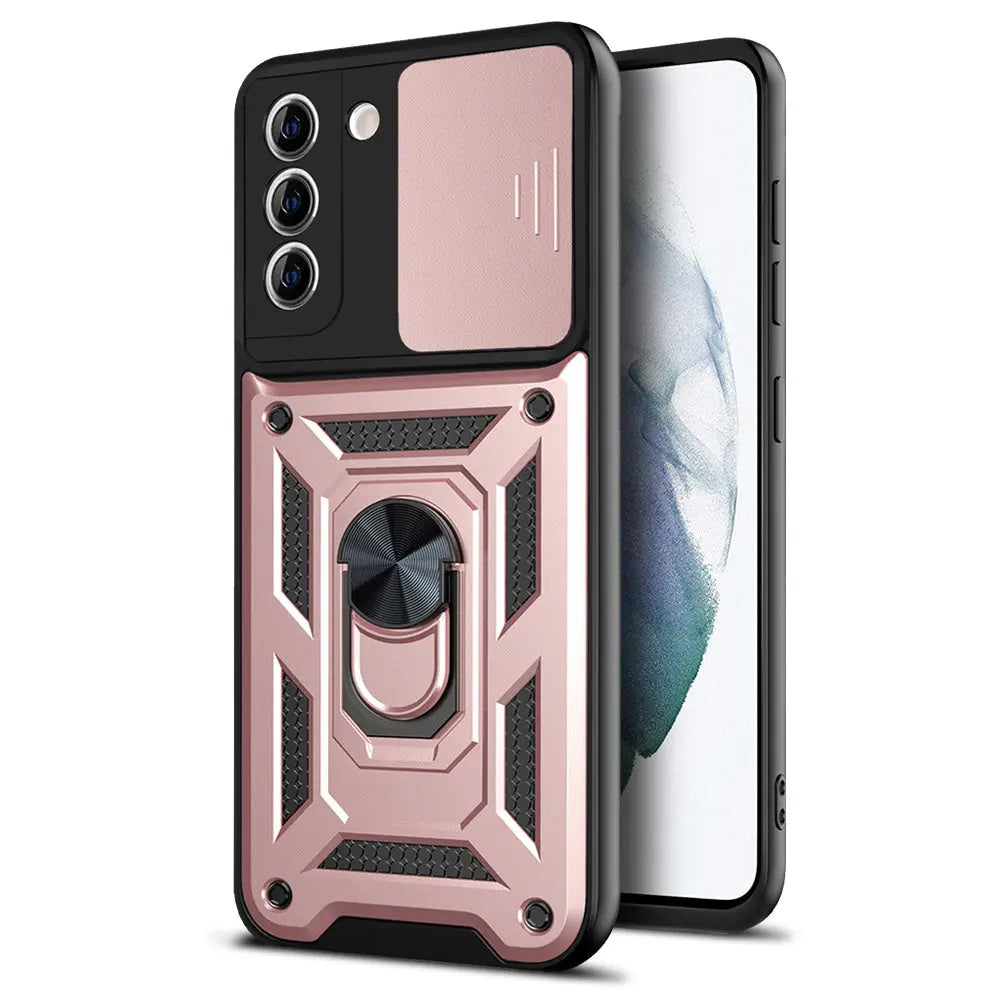 Sergeant Push Window Bracket Ring Phone Case - Unique Unique Unique Sergeant Push Window Bracket Ring Phone Case