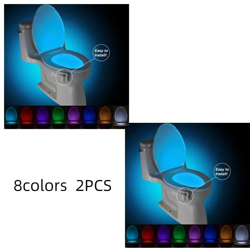 Toilet Induction LED Night Light - Unique Unique Unique Toilet Induction LED Night Light