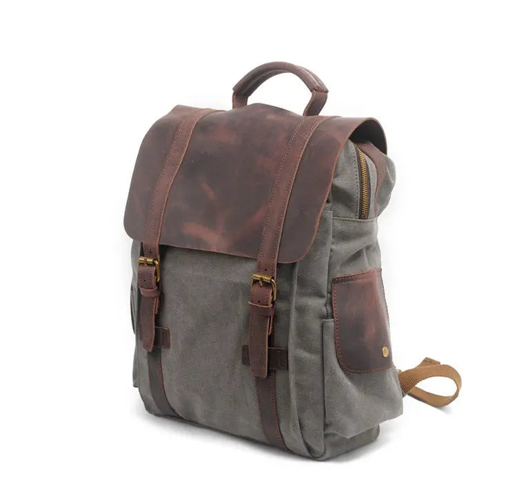 Vintage canvas backpack - Unique Unique Unique Vintage canvas backpack