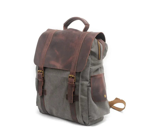 Vintage canvas backpack - Unique Unique Unique Vintage canvas backpack
