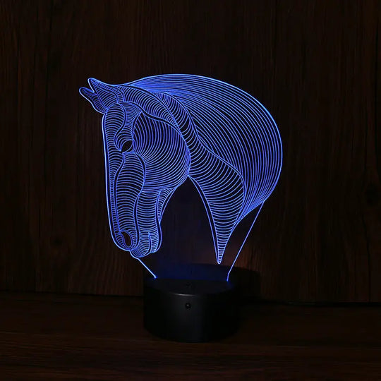 horse's head LED night lights - Unique Unique Unique horse's head LED night lights