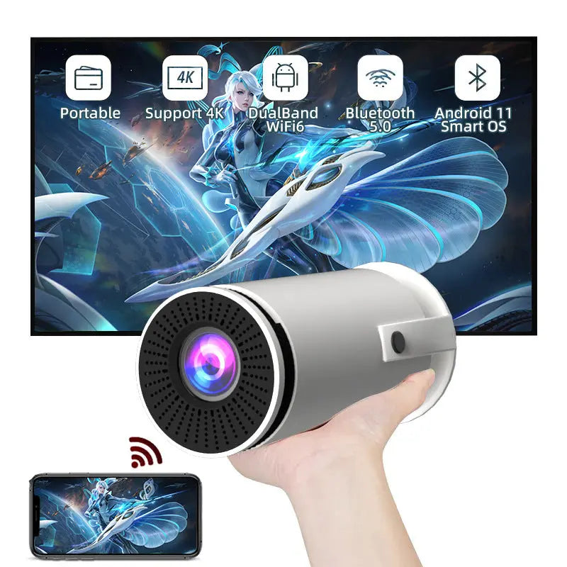 Barrel Machine Hy300 Smart AnzhuoHD Projection Screen Home Recommend Projector Unique