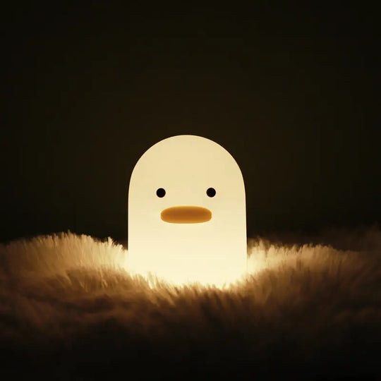 Nordic Cute Lovely Cartoon Dull Duck Led Night Light Silicone USB Charging NightLight Holiday Gifts Kids Room Bedside Bedroom - Unique Unique Unique Nordic Cute Lovely Cartoon Dull Duck Led Night Light Silicone USB Charging NightLight Holiday Gifts Kids Room Bedside Bedroom