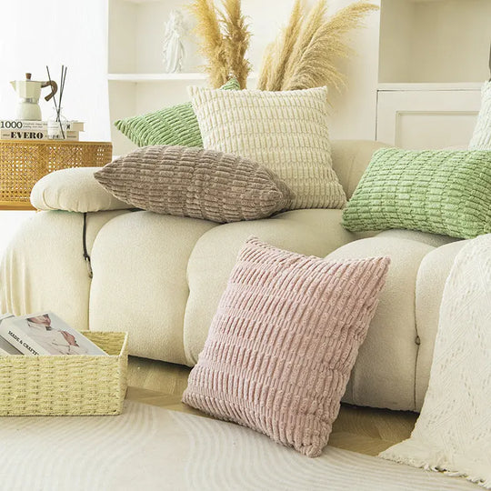 Throw Pillow Covers Soft Boho Striped Pillow Covers Modern Farmhouse Home Decor For Spring Sofa Living Room Couch Bed - Unique Unique Unique Throw Pillow Covers Soft Boho Striped Pillow Covers Modern Farmhouse Home Decor For Spring Sofa Living Room Couch Bed