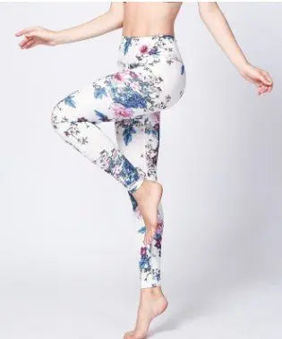 Vintage Floral Leggings - Unique Unique Unique Vintage Floral Leggings