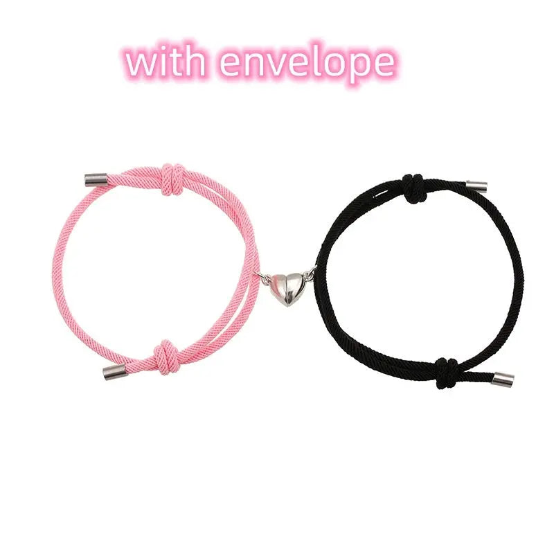 Simple Nylon Love Magnetic Bracelet - Unique Unique Unique Simple Nylon Love Magnetic Bracelet
