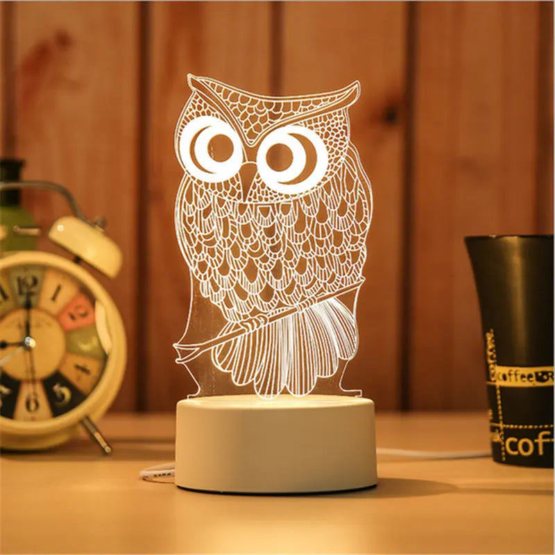 Bedroom bedside creative electronic night light - Unique Unique Unique Bedroom bedside creative electronic night light