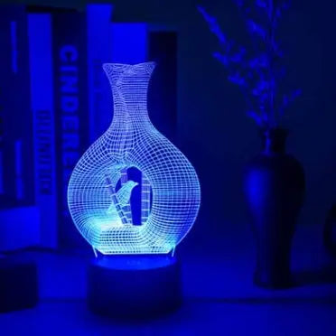 Creative 3D night light LED lamp - Unique Unique Unique Creative 3D night light LED lamp