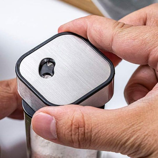 CARLA HOME Rotating Spice Rack Organiser with 20 Glass Jars for Kitchen Countertop-4