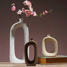 Three-piece ceramic vase - Unique Unique Unique Three-piece ceramic vase