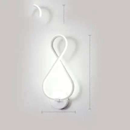 led wall lamp nordic minimalist bedroom bedside lamp - Unique Unique Unique led wall lamp nordic minimalist bedroom bedside lamp