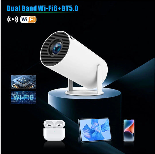 HY300 Pro Projector Home Theater Entertainment Portable Small Projector Unique