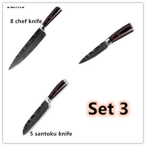 Carpenter's Special Set 6-piece Set 8-piece Set Knife Chef Knife Kitchen Knife Cooking Unique