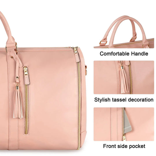 Large Capacity Travel Duffle Bag Women's Handbag Folding Suit Bag Waterproof Clothes Totes - Unique Unique Unique Large Capacity Travel Duffle Bag Women's Handbag Folding Suit Bag Waterproof Clothes Totes