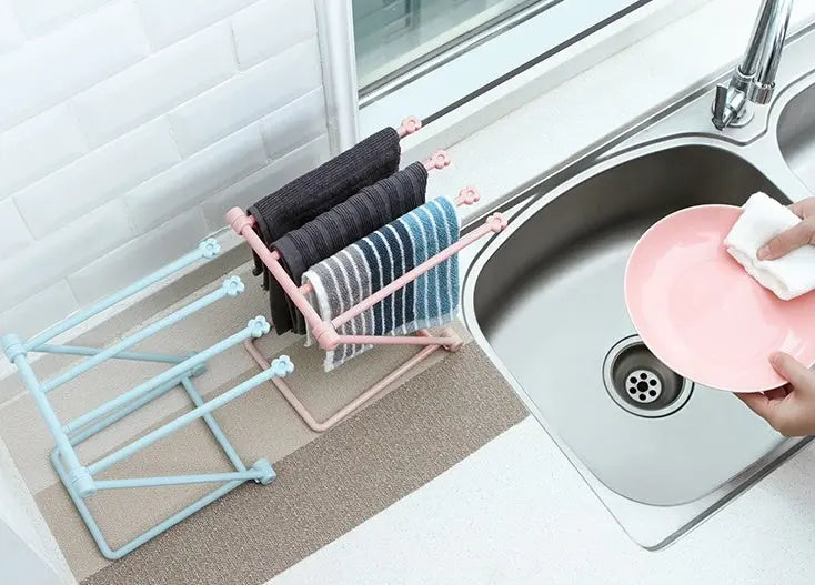 Foldable Dishcloth Shelf Kitchen Accessories Gadget Organizer - Unique Unique Unique Foldable Dishcloth Shelf Kitchen Accessories Gadget Organizer