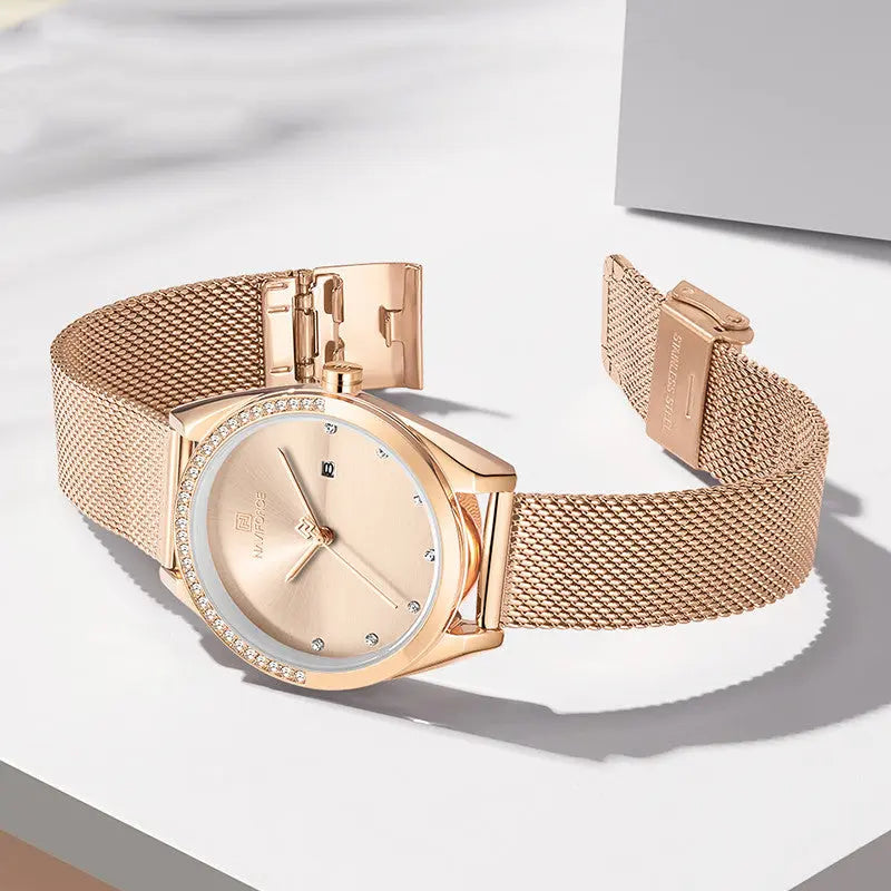 Waterproof Calendar Women Quartz Watch - Unique Unique Unique Waterproof Calendar Women Quartz Watch