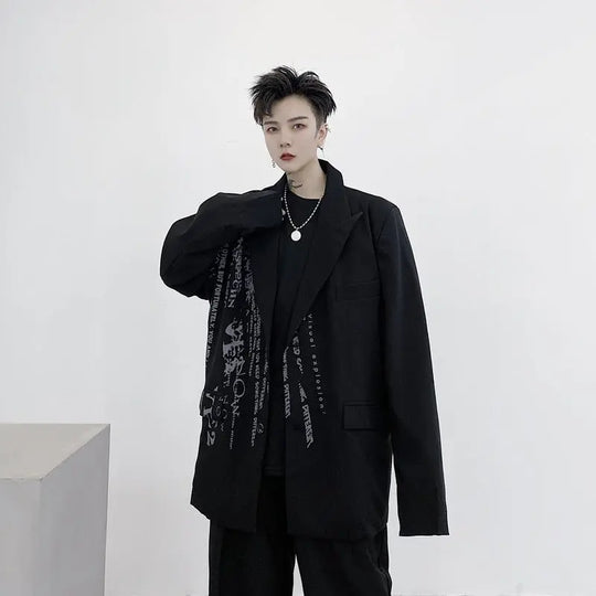 Spring Single Product Men's Handsome Suit Jacket - Unique Unique Unique Spring Single Product Men's Handsome Suit Jacket