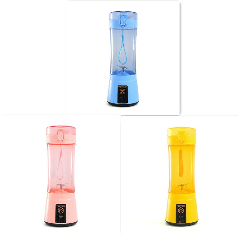 Portable Electric Fruit Juicer Wireless USB Rechargeable Mini Mixer Multifunction Summer Smoothie Blender Machine Kitchen Supplies Unique