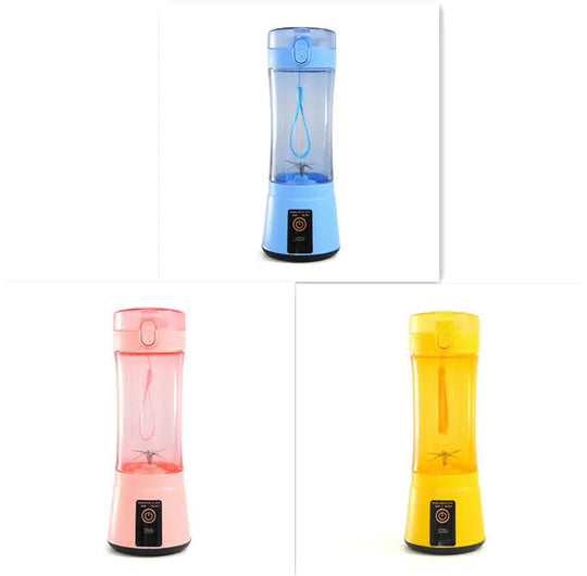 Portable Electric Fruit Juicer Wireless USB Rechargeable Mini Mixer Multifunction Summer Smoothie Blender Machine Kitchen Supplies Unique