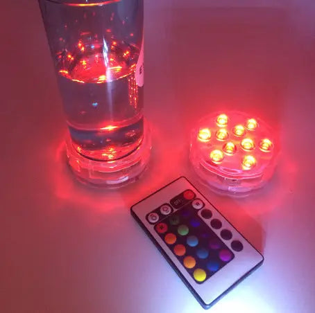 Light round candle lamp, LED for battery submersible lamp, waterproof candle lamp, decorative electronic candle lamp - Unique Unique Unique Light round candle lamp, LED for battery submersible lamp, waterproof candle lamp, decorative electronic candle lamp