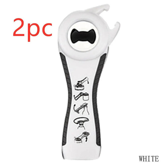 5 in 1 Creative Multifunction Stainless Steel Can Opener Beer Bottle Opener - Unique Unique Unique 5 in 1 Creative Multifunction Stainless Steel Can Opener Beer Bottle Opener