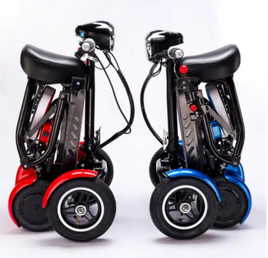 Cyungbok Folding Mini Four-wheel Adult Electric Bicycle Transport Scooter For The Elderly - Unique Unique Unique Cyungbok Folding Mini Four-wheel Adult Electric Bicycle Transport Scooter For The Elderly