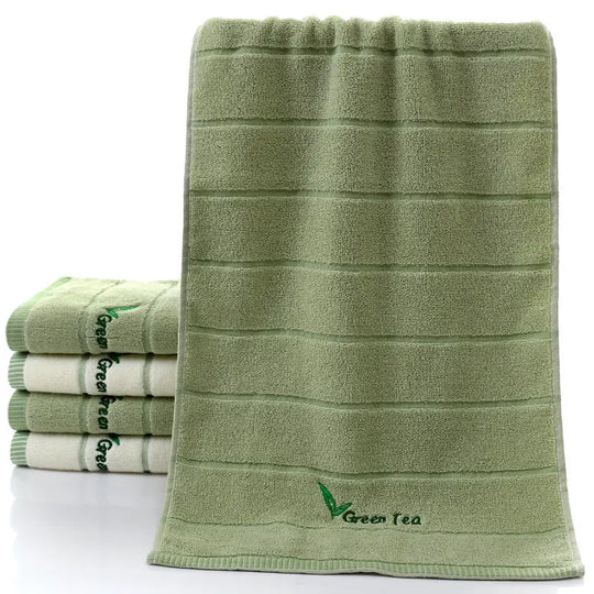 Pure Cotton 32 Strand Embroidered Face Washing Towel - Unique Unique Unique Pure Cotton 32 Strand Embroidered Face Washing Towel
