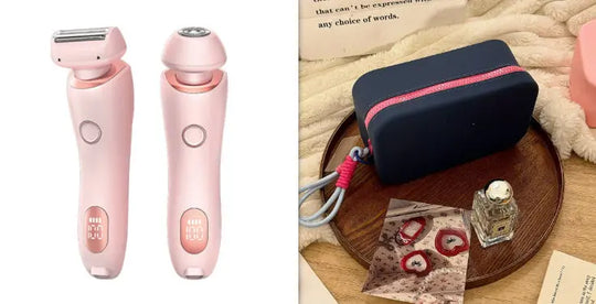 2 In 1 Hair Removal Epilator USB Rechargeable Trimmer Women Body Razor Face Leg Armpit Bikini Hand Pubic Shaver Hair Remover - Unique Unique Unique 2 In 1 Hair Removal Epilator USB Rechargeable Trimmer Women Body Razor Face Leg Armpit Bikini Hand Pubic Shaver Hair Remover