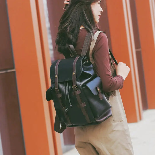 Forest Vintage Backpack - Unique Unique Unique Forest Vintage Backpack