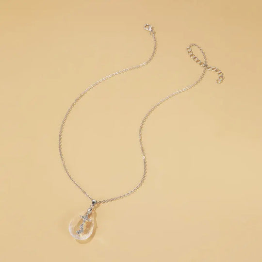 Simple Temperament Wild Drop Pendant Necklace - Unique Unique Unique Simple Temperament Wild Drop Pendant Necklace