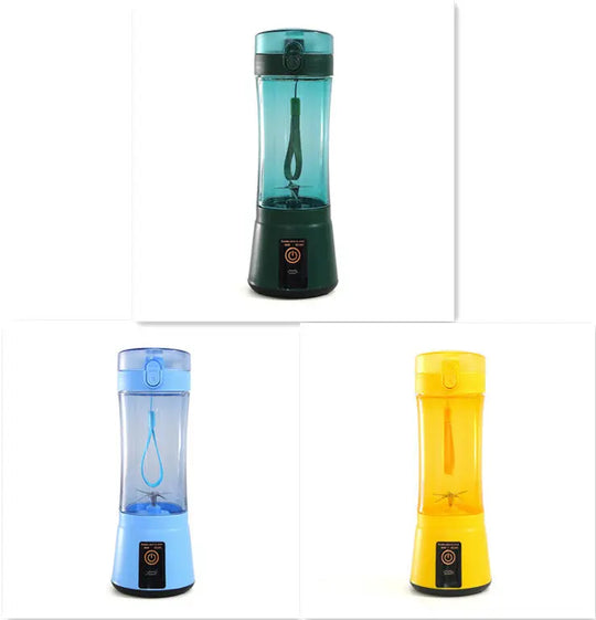 Portable Electric Fruit Juicer Wireless USB Rechargeable Mini Mixer Multifunction Summer Smoothie Blender Machine Kitchen Supplies Unique
