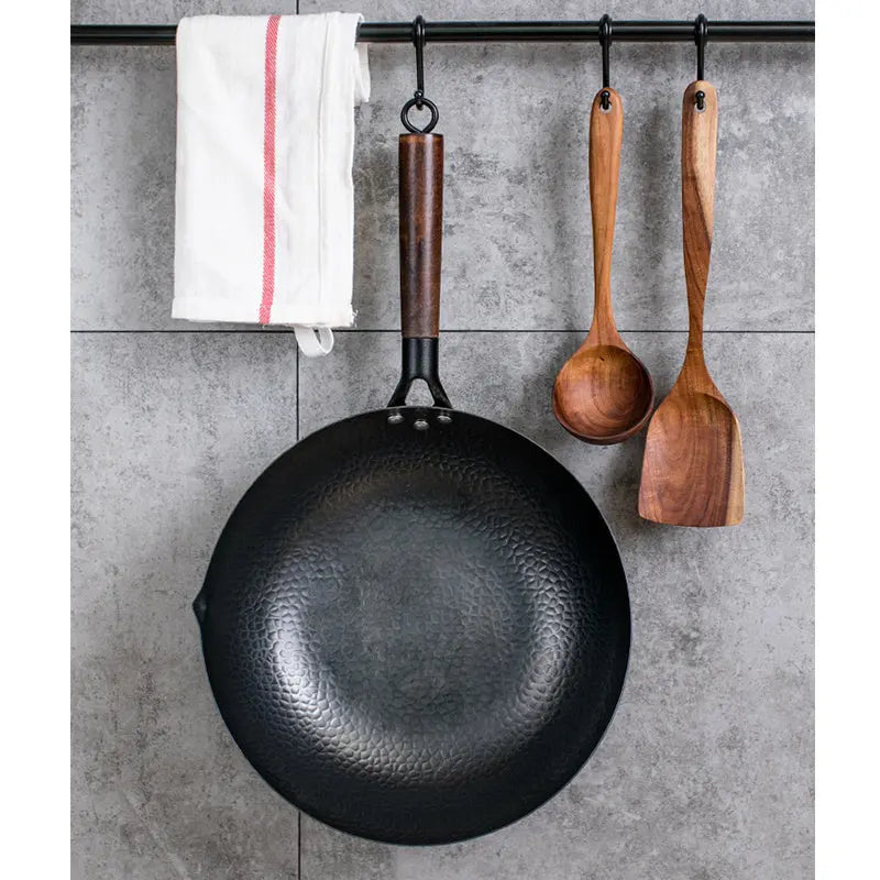 Iron Pan Traditional Iron Wok Handmade - Unique Unique Unique Iron Pan Traditional Iron Wok Handmade