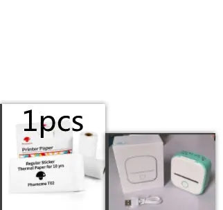 Portable Mini Thermal Label Printer Home Photo Printer Student Wrong Question Printer Bluetooth-compatible Mini Label Printer Price Tag Unique