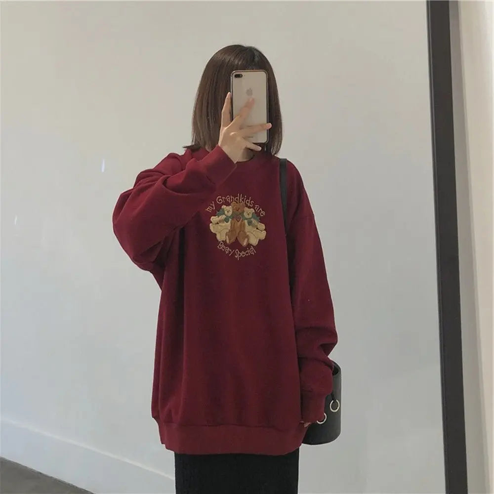 Women's Vintage Fleece Fleece Sweater With Vintage Feel - Unique Unique Unique Women's Vintage Fleece Fleece Sweater With Vintage Feel