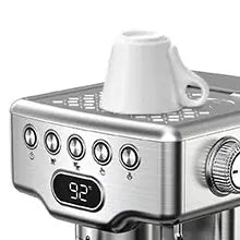 Geek Chef Espresso Machine, 20 Bar Espresso Machine With Milk Frother For Latte, Cappuccino, Macchiato, For Home Espresso Maker, 1.8L Water Tank, Stainless Steel, Ban On Amazon - Unique Unique Unique Geek Chef Espresso Machine, 20 Bar Espresso Machine With Milk Frother For Latte, Cappuccino, Macchiato, For Home Espresso Maker, 1.8L Water Tank, Stainless Steel, Ban On Amazon