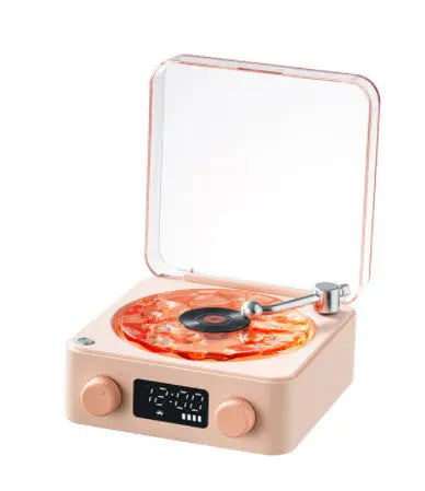 Retro Turntable Speaker Wireless Bluetooth-compatible 5.0 Vinyl Record Player Stereo Sound With White Noise RGB Projection Lamp Effect - Unique Unique Unique Retro Turntable Speaker Wireless Bluetooth-compatible 5.0 Vinyl Record Player Stereo Sound With White Noise RGB Projection Lamp Effect