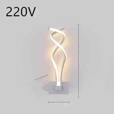 led wall lamp nordic minimalist bedroom bedside lamp - Unique Unique Unique led wall lamp nordic minimalist bedroom bedside lamp