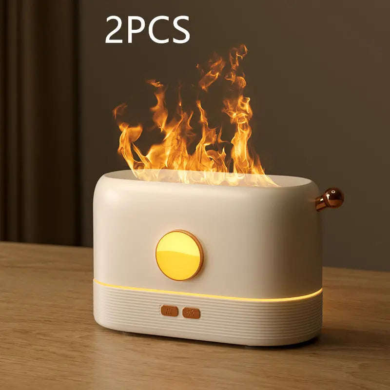 Simulation Flame Usb Humidifier Home Desktop Fragrance Diffuser - Unique Unique Unique Simulation Flame Usb Humidifier Home Desktop Fragrance Diffuser